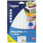 Etiquettes adh�sives agipa a5 485x185 - �tui 448 - blanc