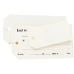 �tiquettes am�ricaines - agipa - 80x38 mm - bo�te de 1000 - couleur blanche - format standard