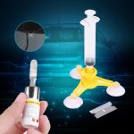 Eto kit de r�paration de pare - brise auto voiture r�sine fissure (triangulaire)