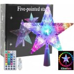 Etoile sapin de noel - 8. 66 - 20 modes changeant de couleur - alimente par usb avec tlcommande polyvalente ...