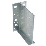 Etrier � �me int�rieure - simpson - etnm155 / 130 / 2 - acier galvanis� - 2 mm d�paisseur - sabot