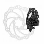 Etrier frein disque vtt avant - arriere mecanique saccon adaptable avant 160 et arriere 140mm Etrier frein disque vtt avant - arriere mecanique saccon adaptable avant 160 et arriere 140mm
