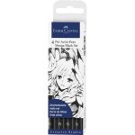 Feutres - faber - castell - pitt artist pen manga - encre de chine - r�sistance � leau - assortiment ...