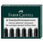 Etui de cartouches dencre - standard - noir - 6 pices - rechargeable - pour stylo plume