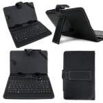 Etui 7 pouces noir + clavier intgr azerty pour tablette samsung galaxy tab active (sm - t360) 8 lenovo ...