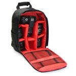 Etui appareil photosac  dos pour appareil photo dslr canon eos nikonsacoche tanche pour objectif - ...