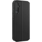 tui avizar pour samsung galaxy a55 5g - noir - clapet porte - cartes et support vido