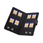 Étui pour carte mémoire hama vegas noir sd / microsd 95964 Étui pour carte mémoire hama vegas noir sd / microsd 95964