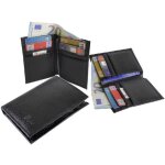Porte - cartes - cuir - noir - 10. 5 x 7. 5 cm - mixte - adulte