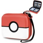 �tui pour cartes tcg f�r pok�mon cartered pokeballbo�te de rangement peutcadeau pour gar�on ou fille