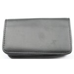 tui ceinture noir simili cuir compatible pour smartphone de taille 48 pouces