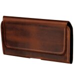 tui ceinture universel taille xl cuir royal fermeture aimante marron - avizar - rigide - mixte