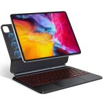 �tui clavier magn�tique azerty pour ipad air 13 pouces (2024 - 2025) & ipad pro 12. 9 (2018 - 2022) trackpad ...