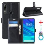 Etui coque huawei p smart z noir en pu cuir avec protection antichoc support fonction pochette tlphone ...