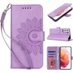 Etui coque pour samsung galaxy s21 5g protection housse en premium cuir pu pochette rabat clapet case ...