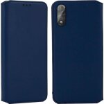 Etui coque pour wiko y51portefeuille cuir pu pour (wiko y51 (5. 45pouces) bleu)