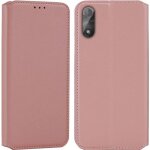 Etui coque pour wiko y51portefeuille cuir pu pour (wiko y51 (5. 45pouces) rose)
