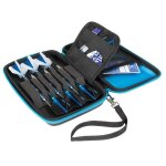 Etui pour flchettes harrows blaze pro 6 - bleu