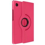 Étui folio - avizar - samsung galaxy tab a9 - rotation 360° - protection intégrale - rose Étui folio - avizar - samsung galaxy tab a9 - rotation 360° - protection intégrale - rose