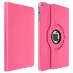 �tui fonction support rotatif 360� housse rose ipad 2018 / 2017 9. 7 et ipad air rose