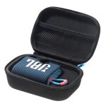 tui housse pour jbl go 3 mini enceinte bluetooth - - aqsacokiya - coque rigide avec ponge sac de rangement ...