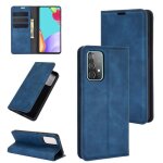 Etui housse samsung galaxy a52 5g bleu en pu cuir avec protection antichoc support fonction pochette ...