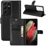 Etui housse samsung galaxy s21 ultra 5g - noir en pu cuir avec protection antichoc support fonction pochette ... Etui housse samsung galaxy s21 ultra 5g - noir en pu cuir avec protection antichoc support fonction pochette ...
