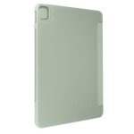 tui pour ipad air 13 2024 - avizar - clapet pliable - support multipositions - vert ple