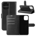 tui iphone 12 folio cuir style portefeuille magntique multifonction housse antichoc protection noir ...