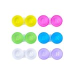 tui  lentilles de contact - marguerite - 30 pices - plastique durable - anti - fuite - portable