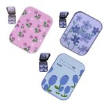 �tui � lentilles de contact�tui de lentilles de contact de voyage portableavec motif fleurbo�te de soins ...