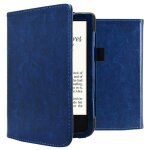 Étui de liseuse portefeuille en cuir végan pocketbook touch lux 5 / hd 3 / basic lux 4 / vivlio lux 5 ... Étui de liseuse portefeuille en cuir végan pocketbook touch lux 5 / hd 3 / basic lux 4 / vivlio lux 5 ...