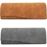 �tui � lunettes - non sp�cifi� - 2 pi�ces - cuir de mouton - protection douce - design �l�gant