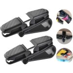 �tui � lunettesporte lunettes voituresupport lunette de soleil voiturepince pare soleilclip multifonctionnel ...