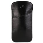 Etui � lunettes de soleil en cuir olimar dor - mobile - lds - noir - pochette 175 x 9 cm