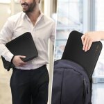 �tui pochette rigide pour ordinateur portable - tech - protect - 15 - 16 pouces - noir - pour �cran 15 ...