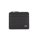 Etui porte cartes cr�dit zipp� - calvin klein - homme