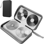 �tui portefeuille pour 80 cd / dvd rangement et organisation pour la maison la voiture et les voyages. ...