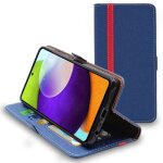 �tui portefeuille - ebeststar - samsung galaxy a52 a52s 5g - housse protection pu cuir support stand ...