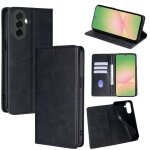 Etui portefeuille noir samsung galaxy a57 5g - housse pochette protection case