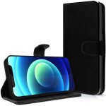 �tui portefeuille noir compatible spc discovery 3 pro (galaxy a71) - simili - cuir 3 emplacements cartes ...