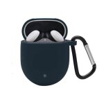 Etui de protection en silicone pour écouteurs google pixel buds 2 bleu fronce Etui de protection en silicone pour écouteurs google pixel buds 2 bleu fronce
