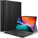 tui de protection slim - apple - ipad pro 12. 9 - noir - clavier bluetooth - compatible 4e / 5e gen
