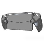 tui de protection transparent noir pour sony playstation portal - antichoc - dur pc anti - rayures