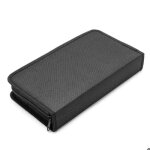 Etui de rangement cd pochette pour 80 cd / dvd / blu - ray classeur de rangement �tuis de transport gain ...