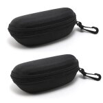 Étui rigide à lunettes - mixte - protection avec fermeture Éclair - pratique avec mousqueton - cadeau ... Étui rigide à lunettes - mixte - protection avec fermeture Éclair - pratique avec mousqueton - cadeau ...