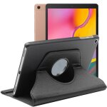 Etui rotatif en simili cuir pour tablette samsung galaxy tab a 10. 1 (2019) sm - t510 sm - t515 - noir ...