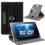 Etui rotatif universel pour tablette jusqu 101 - noir