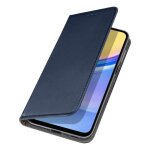 tui pour smartphone - samsung - galaxy a16 - cuir vegan - magntique - support vido