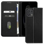�tui pour smartphone - motorola - edge 20 lite - noir - portefeuille - support vid�o